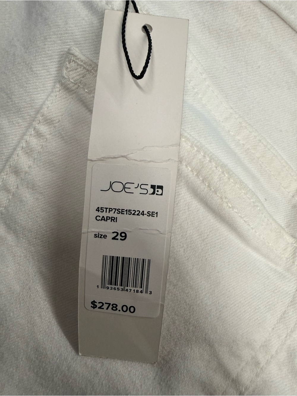 NWT Joe's Jeans x Stephanie Gottlieb The Lara Rhinestone Fringe Jeans, Size 29 - Picture 7 of 11